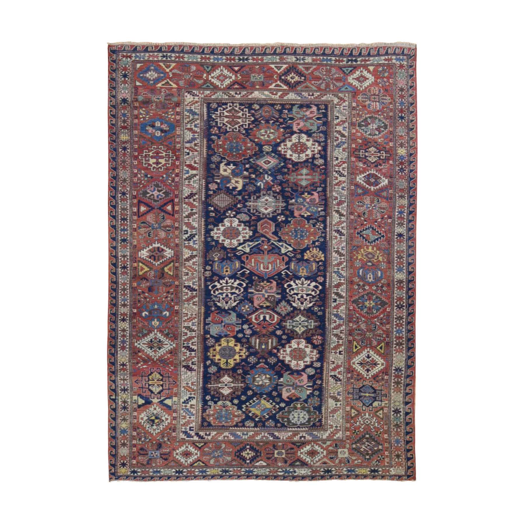 Traditional Wool Hand-Knotted Area Rug 5'10